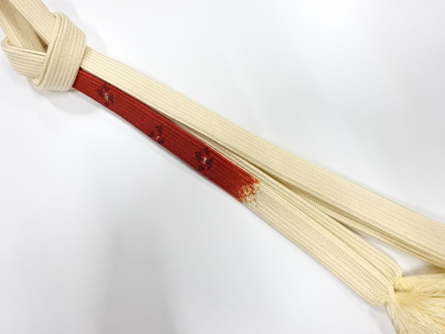 正絹　手組帯締め